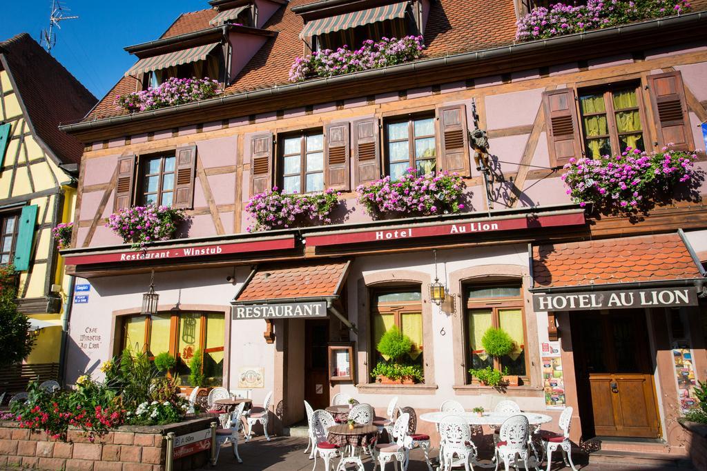 Hotel Au Lion Ribeauville  Exterior photo